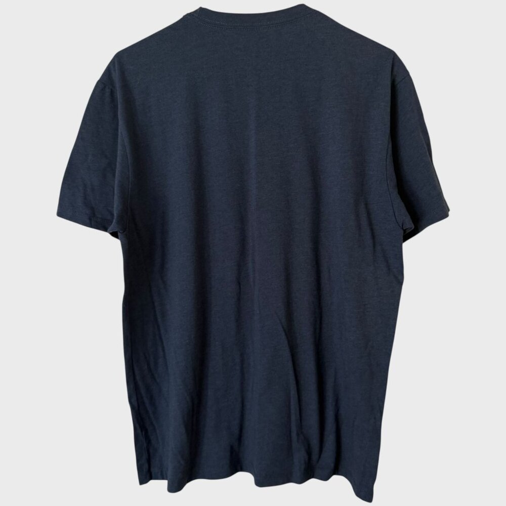 Ariat Vertical American Flag T-Shirt Blue Men's Large Short-Sleeve Graphic Tee - Picture 4 of 10